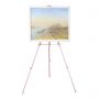 Adjustable 65inch aluminum easel, wholesale folding easel for artist and display.