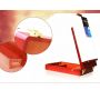 Professional high quality beech table round-corned artist easel, retro painting box