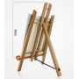 Beech wood 40cm desktop small easel,Mini easel/ Display easel/ Wooden oil painting easel