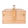 portable modern multi-function wooden tool box easel
