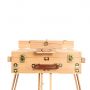 Portable beech wood french easel box studio easel stand