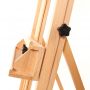 artist painting wooden easel stand studio easels