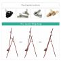 sketched art display painting wooden tripod easel stand for kids