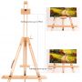 Wooden Triangular Art Painting Easel