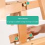 Adjustable Wooden Easel Artist Studio Easel Stand
