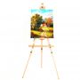 Wooden Triangular Art Painting Easel