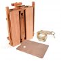 French Easel Artist Wooden Paint easel box Sketch Box Portable Folding Durable Display Easel