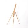 High Quality Corrosion Resistant Popular Hand Sanded Beech Wooden Art Triangular Easel