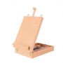 Factory Direct Sales Portable Sturdy Corrosion Resistant Art Table Wooden Painting Easel