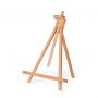 Wooden Folding Triangle Oil Painting Stand Solid Wood Easel