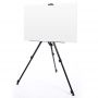 Portable Folding Iron Painting Display Stand Easel Telescopic Tripod Sketching Rack Organizer Tools Artist Painting Accessories