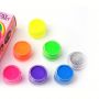 6-color fluorescent water-based pigment Body art painting / make-up products Quick drying / easy to wash / non-toxic