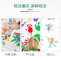 Funny 12Colors Ink Pad Stamp DIY Finger Painting Craft Cardmaking Large Round For Kids Education Drawing Toys Interactive toys