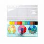 36 color solid watercolor paint set painting portable pigment