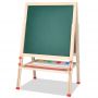 Hot Sale Art Display Double Side Magnetic Blackboard and whiteboard Drawing Board Easel for kids