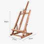 Small Micro Mini Portable High Quality Desktop Tablet Beer Wooden Easel For Kids