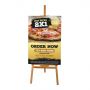 175cm Wood Easel Stand Adjustable Art Easel For Drawing Display