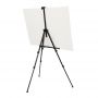 Metal folding advertising iron tripod easel stand