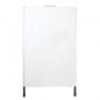 Floor metal stainless steel iron stand dry erase painting easel for children