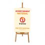 175cm Wood Easel Stand Adjustable Art Easel For Drawing Display