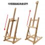 Adjustable Tabletop wooden artist easel stand for school