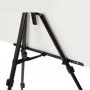 Black Sketch Drawing Frame Display Easel 52-160 cm Adjustable Metal Painting Easel