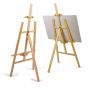 Hot Sale 1.45M Wood Artist Easel Display Stand for Painting