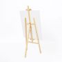wooden easel stand wood display