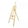 wooden easel stand wood display