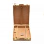 2021 High Quality French Paint Easel Stand for Artist Wooden Easel Sketch Box Portable Desktop Box