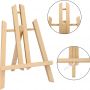 China Factories 11/12 Inches Custom Size Mini Easel Stand Wooden Artist Painting Folding Easel for Display