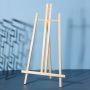 High Quality Art Supplies Wooden Easel Stand For Artist Painting Display Custom Portable Mini Easel