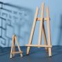 High Quality Art Supplies Wooden Easel Stand For Artist Painting Display Custom Portable Mini Easel