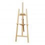 China Factories Pine Wood Artist Paint Easel 1.5m/1.75m Height Adjustable Wooden Display Easel with Tripod