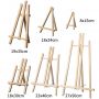 High Quality Art Supplies Wooden Easel Stand For Artist Painting Display Custom Portable Mini Easel