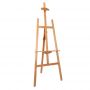 2020 hot sell high quality professional artist 1.5m easel beech wood adjustable advertising display easel