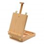 2021 High Quality French Paint Easel Stand for Artist Wooden Easel Sketch Box Portable Desktop Box