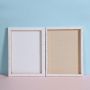 Wholesale Stretched Canvas Blank Cotton Canvas Panel Custom Stretched Canvas Board for Art Oil Paint