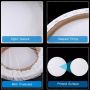 2021 best selling round-shaped cotton stretched canvas mini art canvas panels for artist paintings