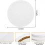 2021 best selling round-shaped cotton stretched canvas mini art canvas panels for artist paintings