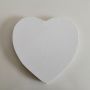 China factories Custom Heart Shape Wooden Frame Stretched Canvas Painting Canvas for Artist Painting