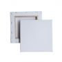 Advanced Small size cute 380g cotton 20x20cm stretched canvas blank painting canvas