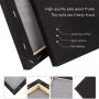Hot Selling Products 280g 100% Cotton Black Wooden Stretched Canvas Board Panel for Artist Painting