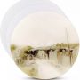 Trending 2021 Custom Size 15/20/25cm Round Blank Cotton Stretched Canvas with MDF Frame for Painting