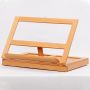 High quality beech wood single layer with art storage box desktop small easel