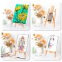 Wholesale custom high quality wooden desktop mini easel