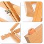 High quality beech wood small easel for student drawing tabletop easel