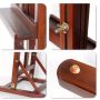 High quality Customized beech wood art painting table small easel for kids
