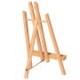 Wholesale custom high quality beech wood desktop mini art easel for kids