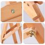 Standing tripod artist's easel natural beech wood folding painting easel